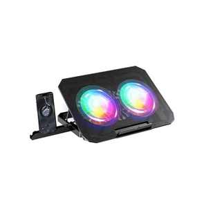 Agiler Multi-Viewing Laptop RGB  Cooling Pad + Cellphone Stand and 2 USB Hub